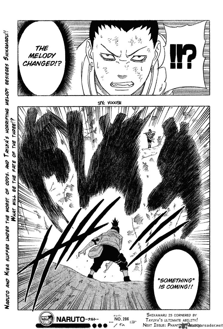 Naruto Chapter 206 - Page