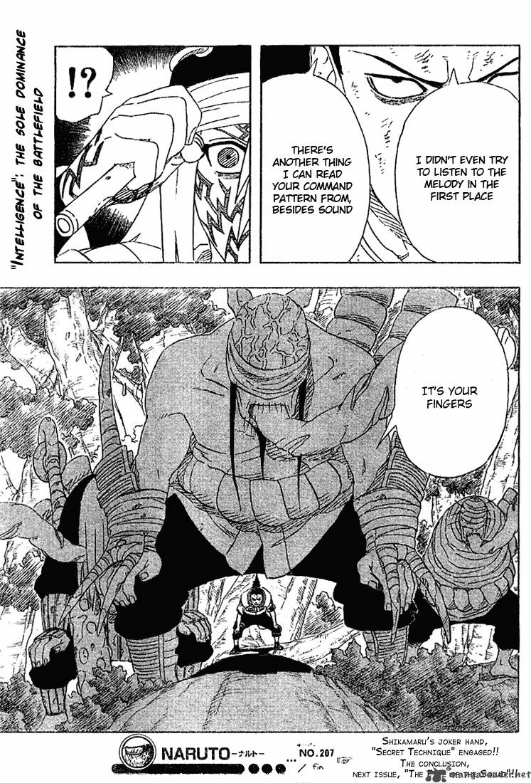 Naruto Chapter 207 - Page