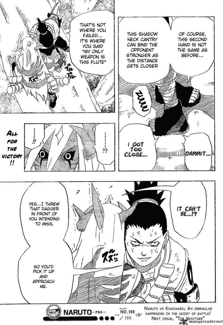 Naruto Chapter 208 - Page