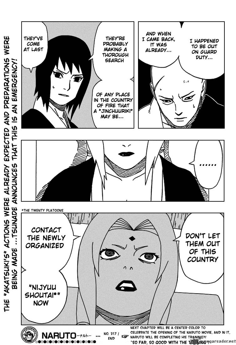 Naruto Chapter 317 - Page