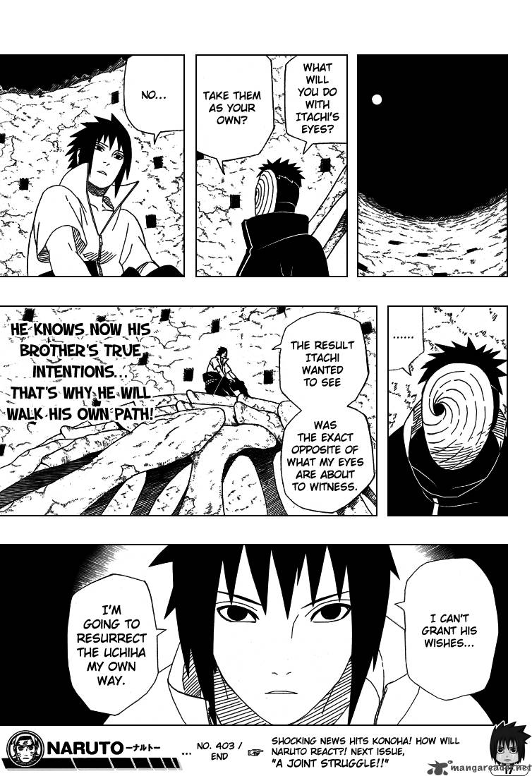 Naruto Chapter 403 - Page