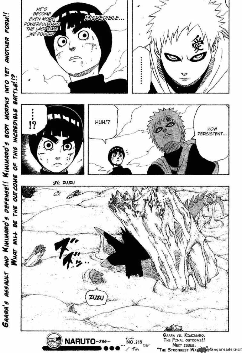 Naruto Chapter 215 - Page