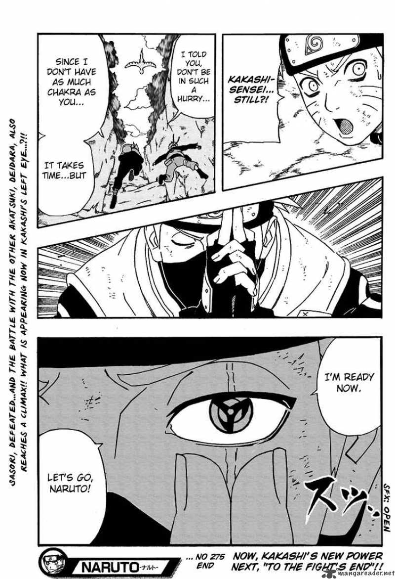 Naruto Chapter 275 - Page