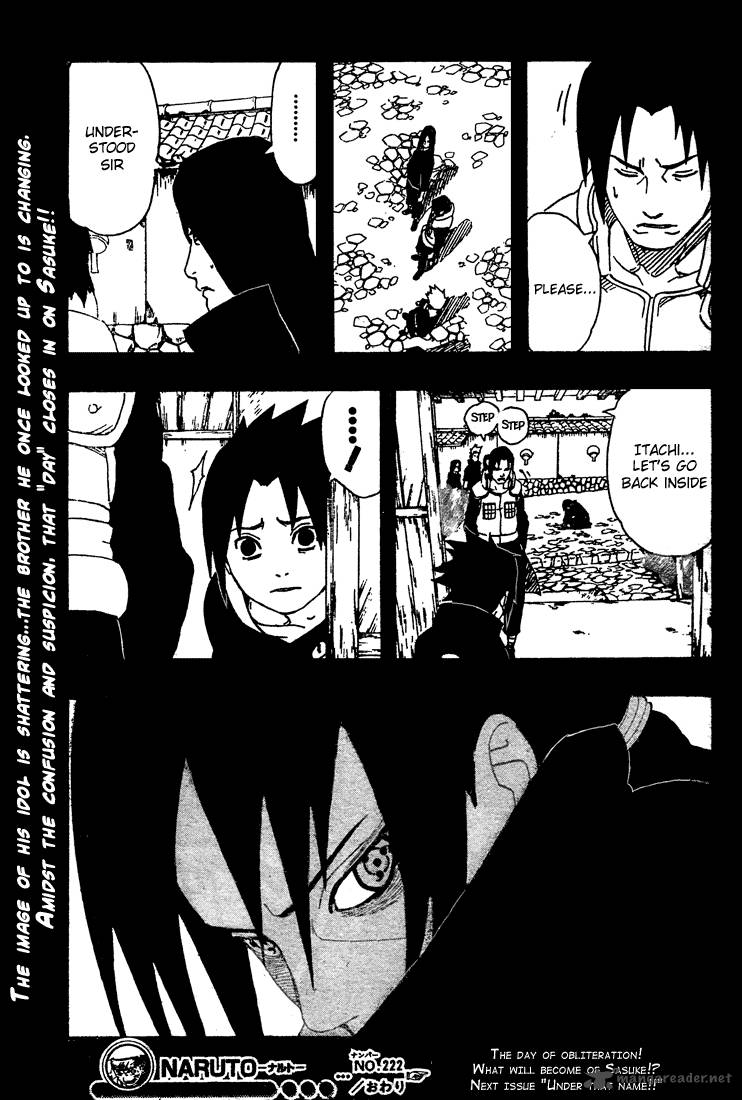 Naruto Chapter 222 - Page